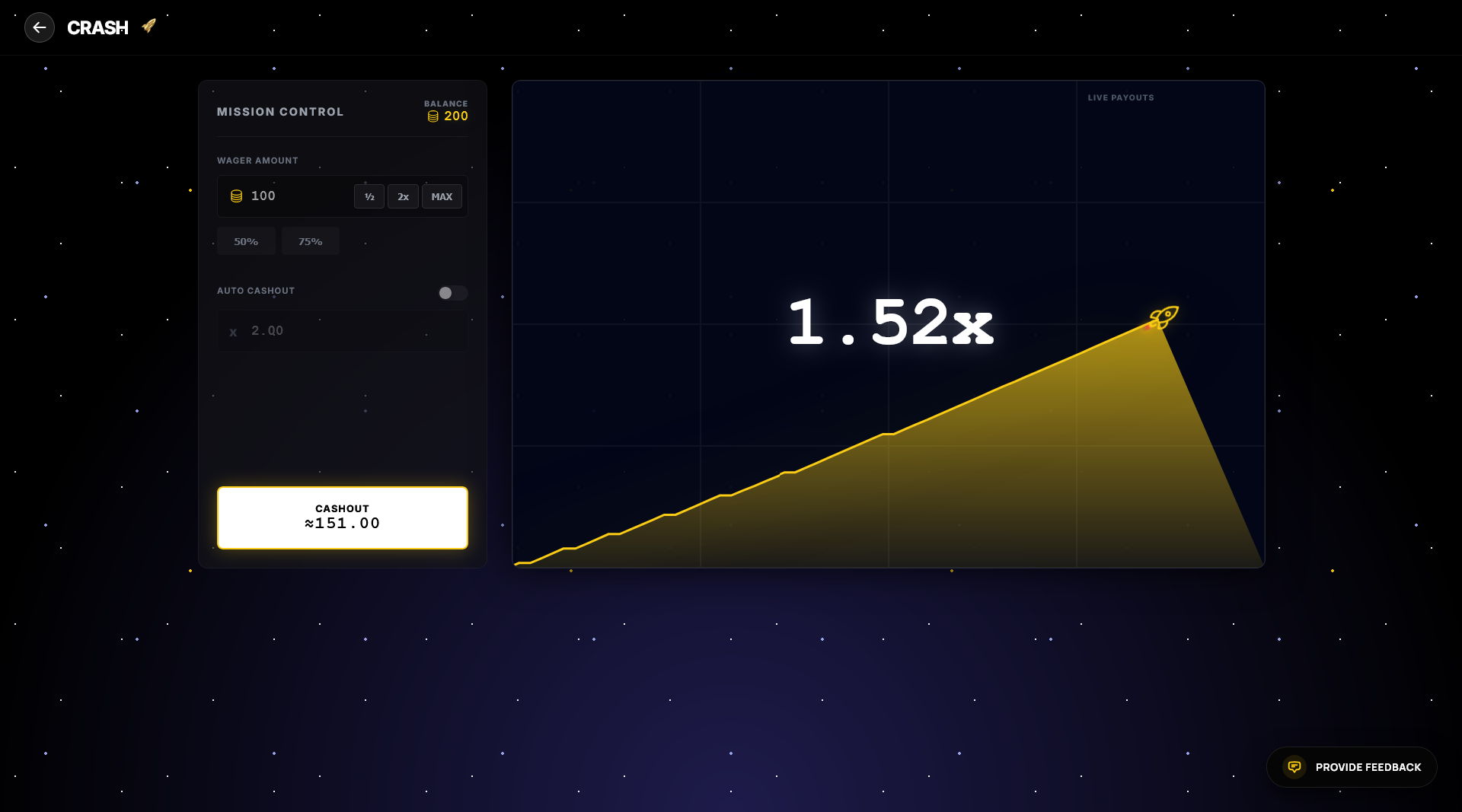 Currency Mode Switching Interface